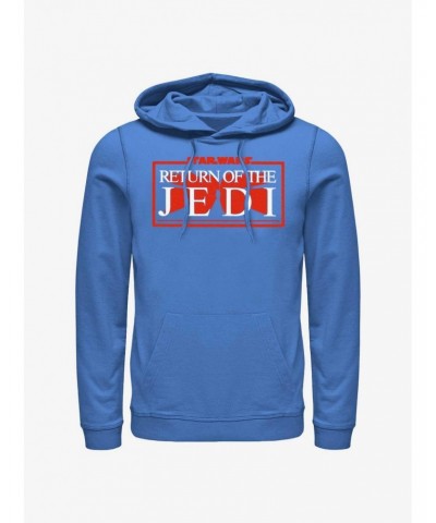 Star Wars Return of the Jedi 40th Anniversary Logo Hoodie $13.65 Hoodies