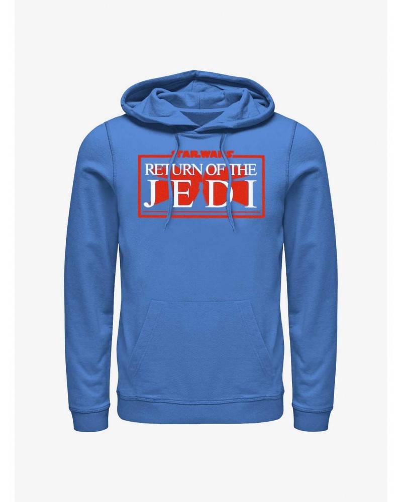 Star Wars Return of the Jedi 40th Anniversary Logo Hoodie $13.65 Hoodies