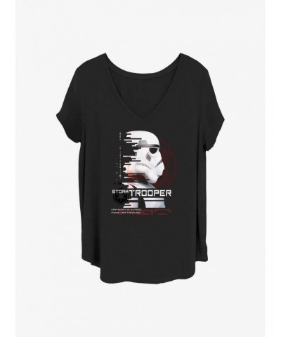 Star Wars Andor Storm Trooper Girls T-Shirt Plus Size $10.64 T-Shirts