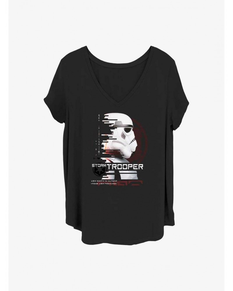 Star Wars Andor Storm Trooper Girls T-Shirt Plus Size $10.64 T-Shirts