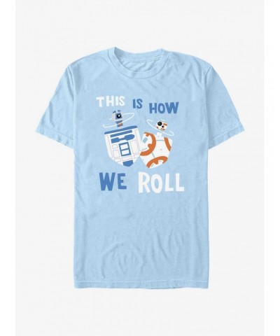 Star Wars Droid Dreidels R2-D2 and BB-8 T-Shirt $7.77 T-Shirts