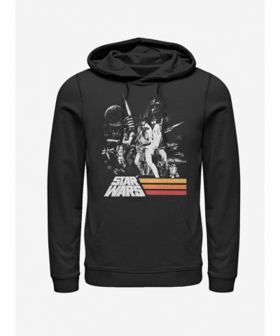 Star Wars Poster Lines Hoodie $10.78 Hoodies