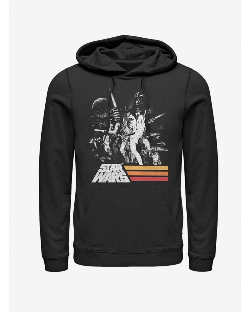 Star Wars Poster Lines Hoodie $10.78 Hoodies