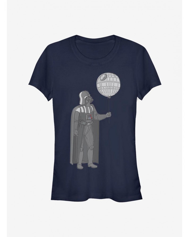 Star Wars Death Balloon Girls T-Shirt $7.77 T-Shirts