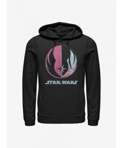 Star Wars Bright Jedi Symbol Hoodie $15.45 Hoodies