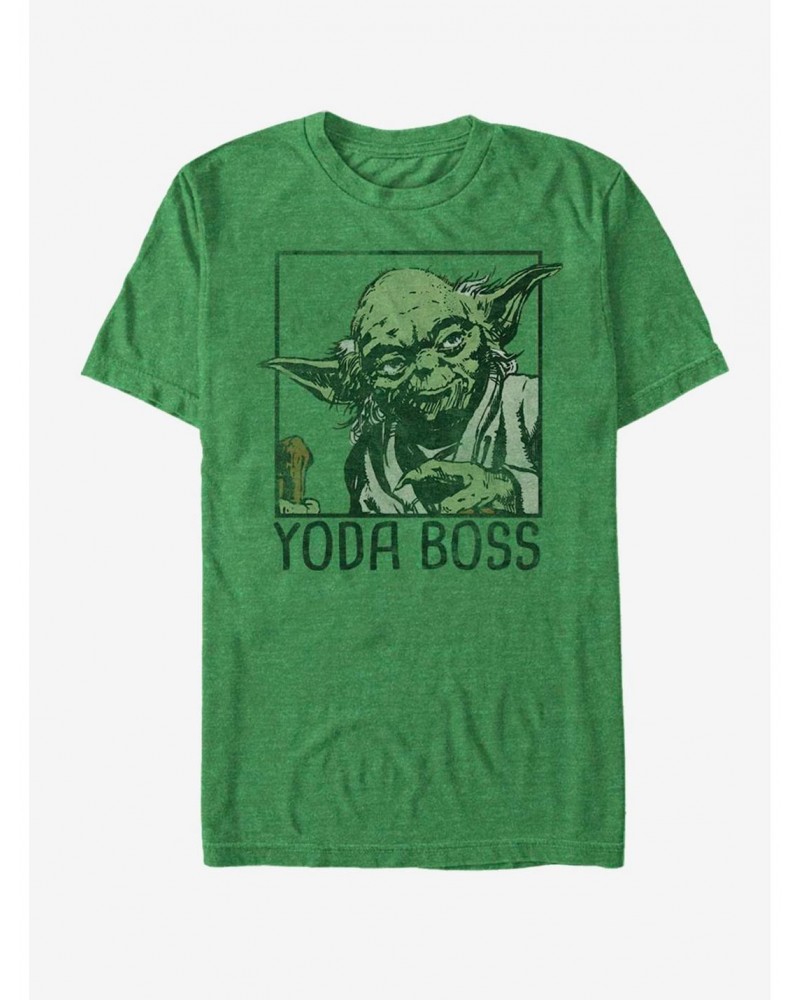 Star Wars Yoda Boss T-Shirt $4.66 T-Shirts