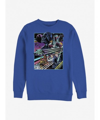 Star Wars Rebellion Poster Crew Sweatshirt $10.63 Sweatshirts