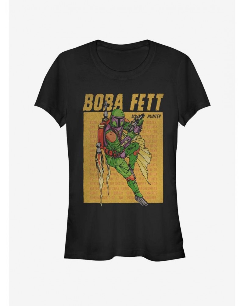 Star Wars Boba Jetpack Girls T-Shirt $8.09 T-Shirts