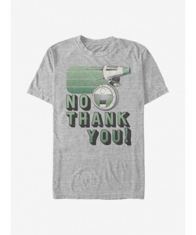 Star Wars: The Rise Of Skywalker No Thank You T-Shirt $6.83 T-Shirts