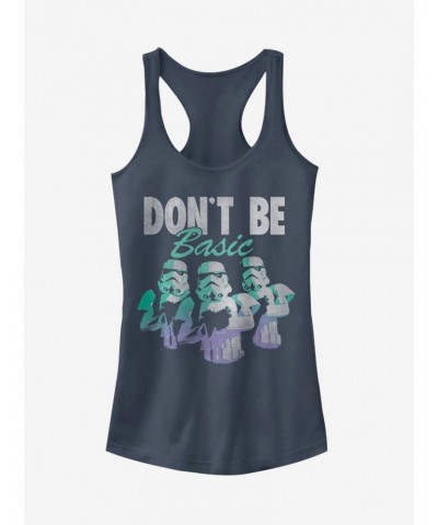 Star Wars Stormtroopers Don't Be Basic Girls Tank Top $6.97 Tops