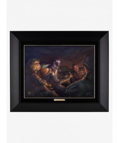 Star Wars The Mandalorian Uneasy Alliance 12" X 16" Canvas Classics $158.36 Canvas