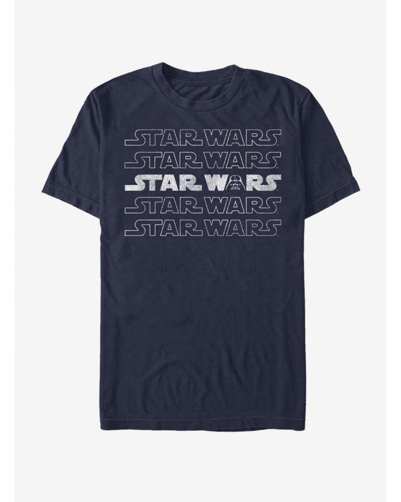 Star Wars Logo Darth Vader T-Shirt $5.90 T-Shirts