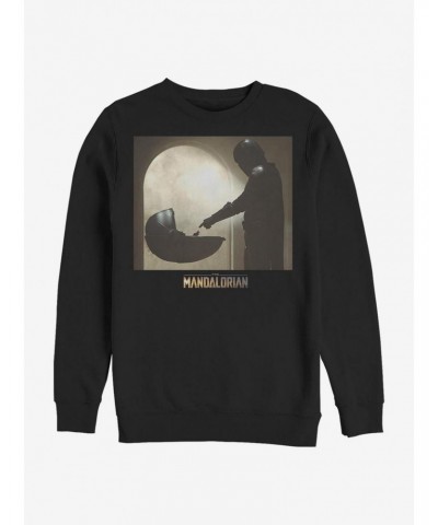 Star Wars The Mandalorian The Child Scene Crew Sweatshirt $12.40 Sweatshirts