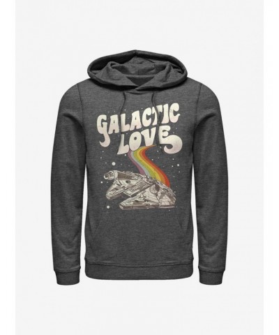 Star Wars Galactic Love Falcon Hoodie $11.49 Hoodies