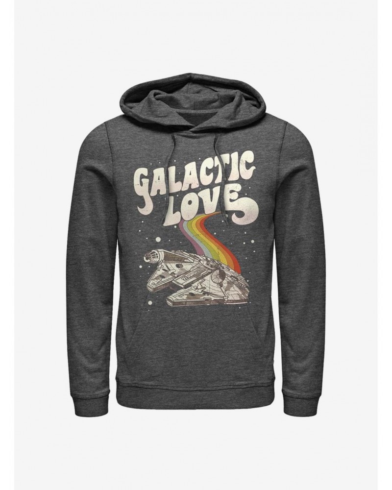 Star Wars Galactic Love Falcon Hoodie $11.49 Hoodies