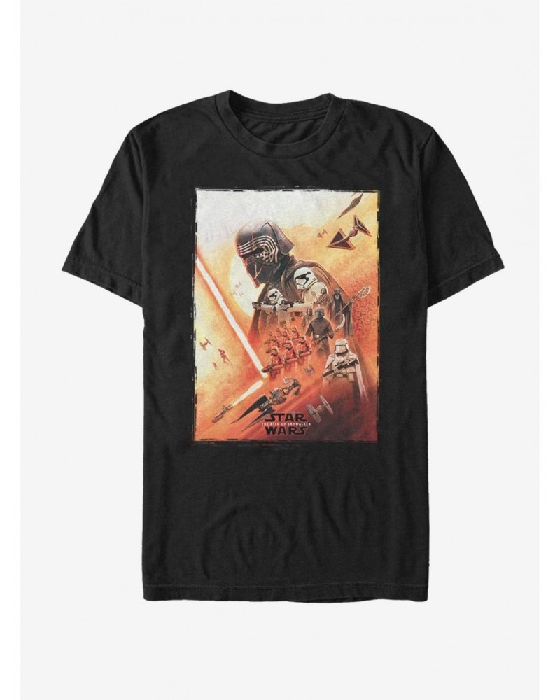 Star Wars: The Rise of Skywalker Kylo Poster T-Shirt $4.81 T-Shirts