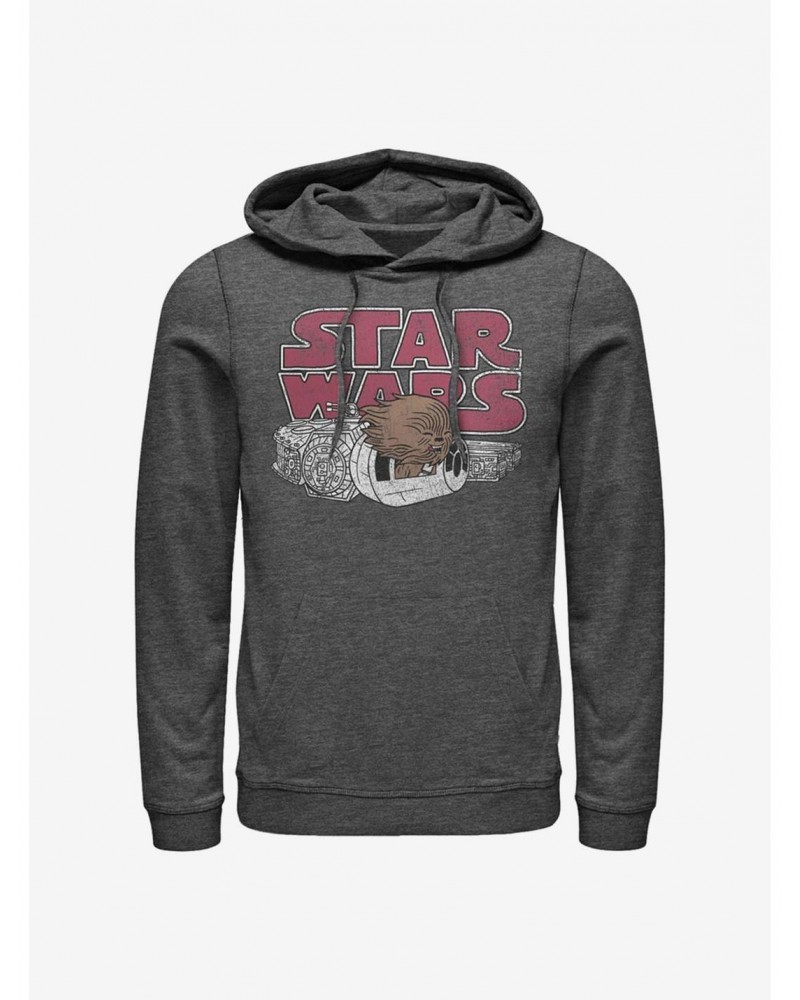 Star Wars Chewie Window Hoodie $15.45 Hoodies