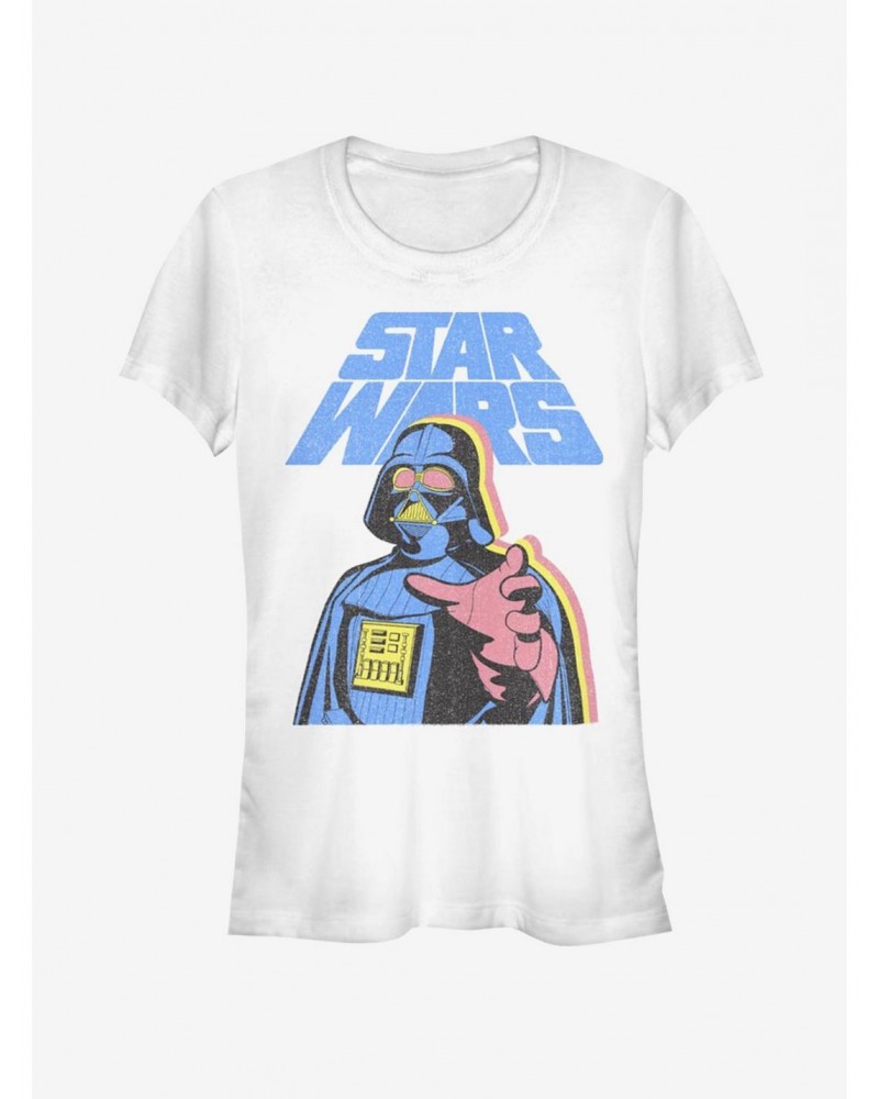 Star Wars Darth Vader 3 Colors Girls T-Shirt $7.28 T-Shirts