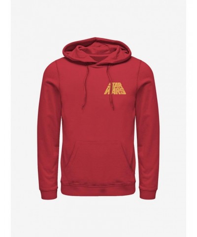 Star Wars Badge Slant Logo Hoodie $15.80 Hoodies