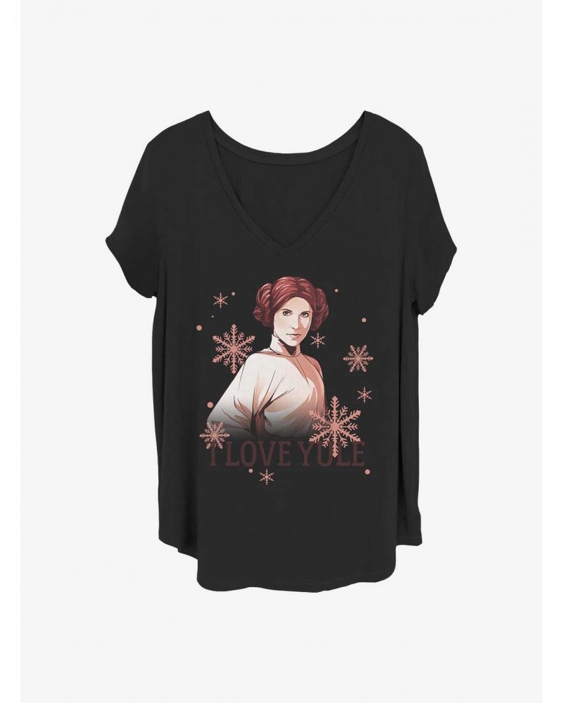 Star Wars I Love Yule Girls T-Shirt Plus Size $9.25 T-Shirts