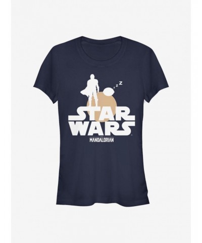 The Mandalorian Sunset Duo Girls T-Shirt $5.02 T-Shirts