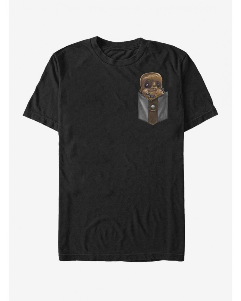 Star Wars Chewie Cutie Faux Pocket T-Shirt $6.99 T-Shirts