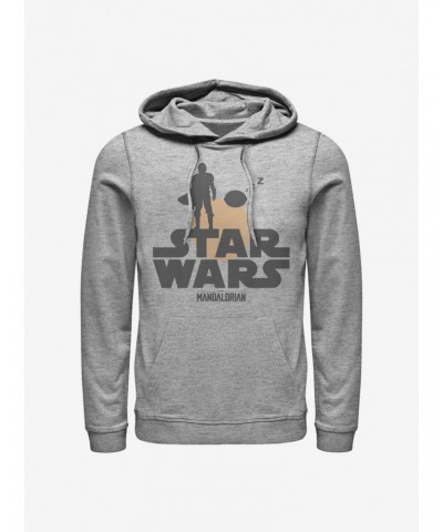 Star Wars The Mandalorian Sunset Duo Hoodie $12.21 Hoodies