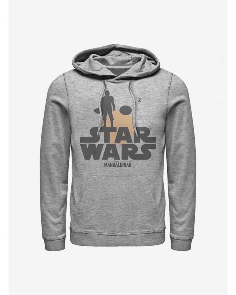 Star Wars The Mandalorian Sunset Duo Hoodie $12.21 Hoodies