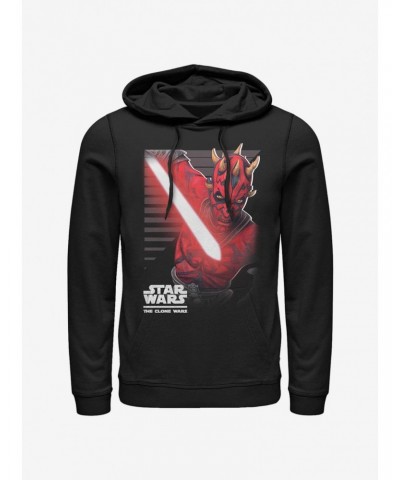 Star Wars The Clone Wars Maul Strikes Hoodie $12.21 Hoodies