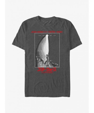 Star Wars Return of the Jedi 40th Anniversary Lightsaber Poster T-Shirt $5.75 T-Shirts