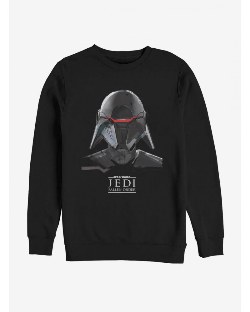 Star Wars Jedi: Fallen Order Inquisitor Mask Sweatshirt $14.76 Sweatshirts