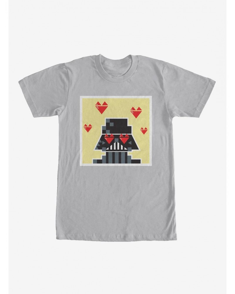 Star Wars Valentine's Day Darth Vader T-Shirt $5.59 T-Shirts