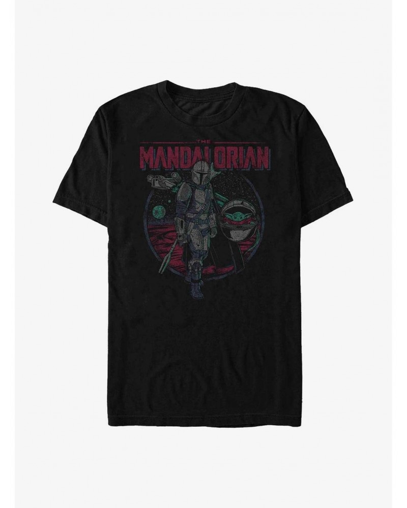 Star Wars The Mandalorian Galaxy Explorers Big & Tall T-Shirt $7.89 T-Shirts