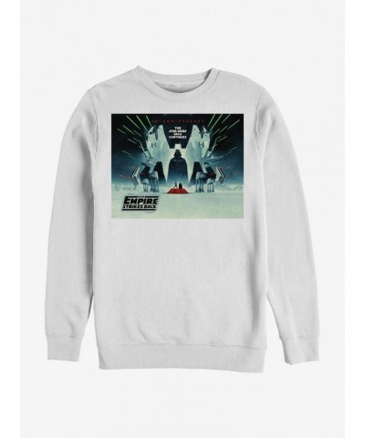 Star Wars Episode V The Empire Strikes Back 40th Anniversary Poster Sweatshirt $13.87 Sweatshirts