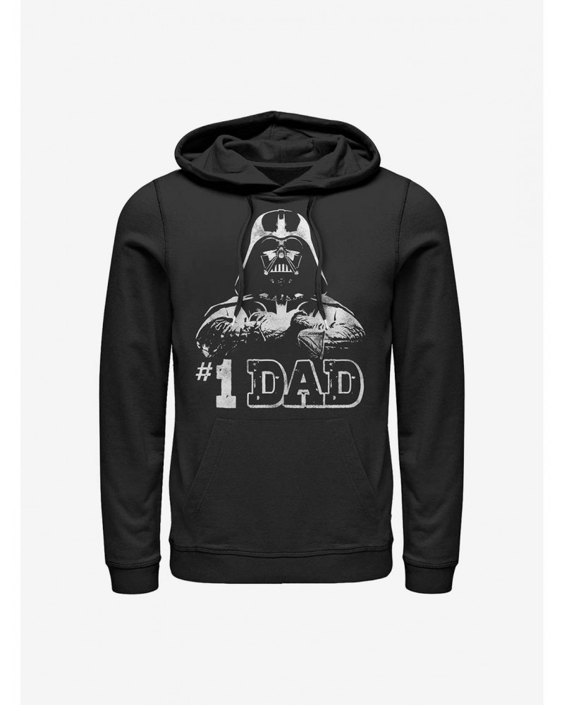 Star Wars Number One Dad Vader Hoodie $16.16 Hoodies