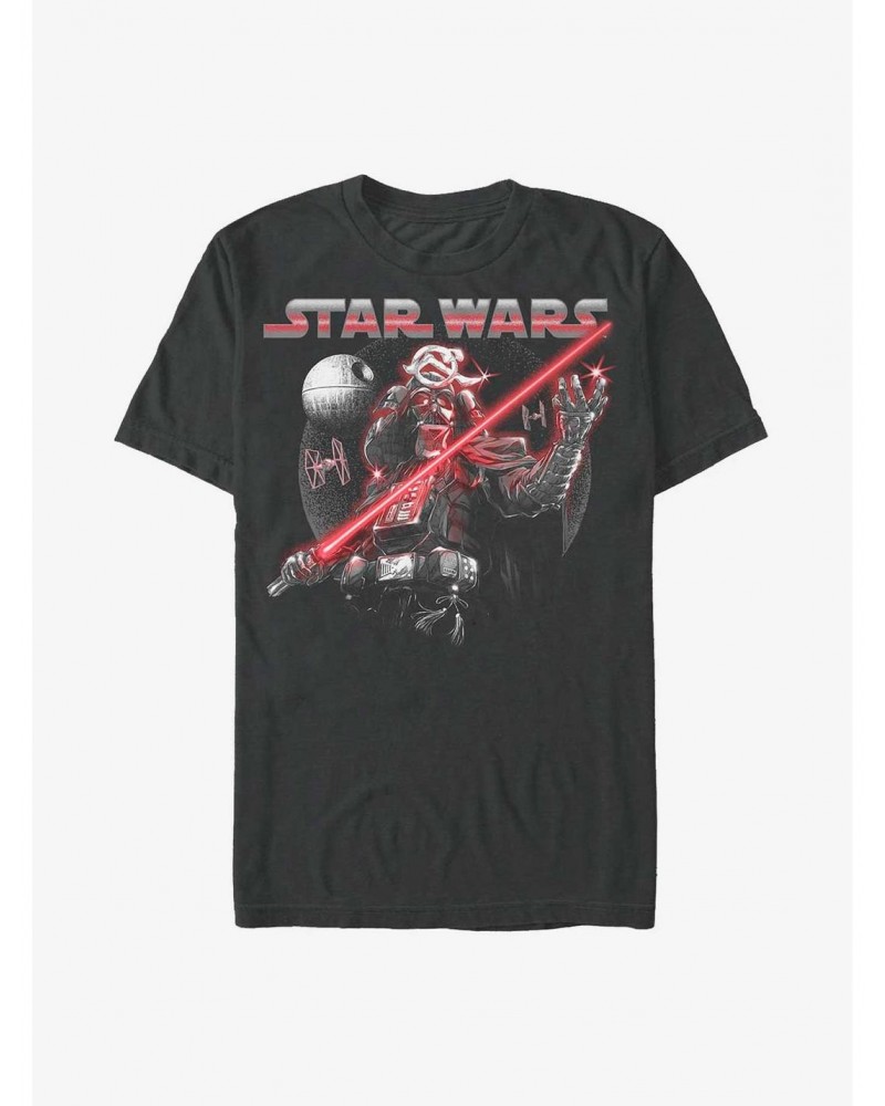 Star Wars: Visions Cosmic Darth Vader T-Shirt $4.97 T-Shirts