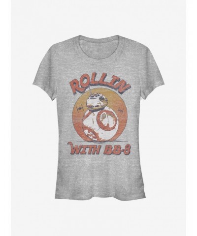 Star Wars: The Last Jedi Oh Yeah BB-8 Girls T-Shirt $6.80 T-Shirts