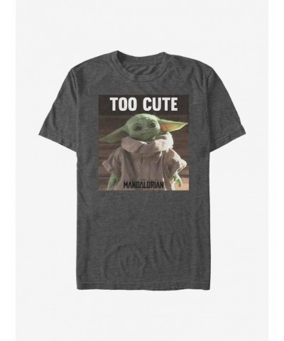 Star Wars The Mandalorian The Child Too Cute T-Shirt $6.06 T-Shirts