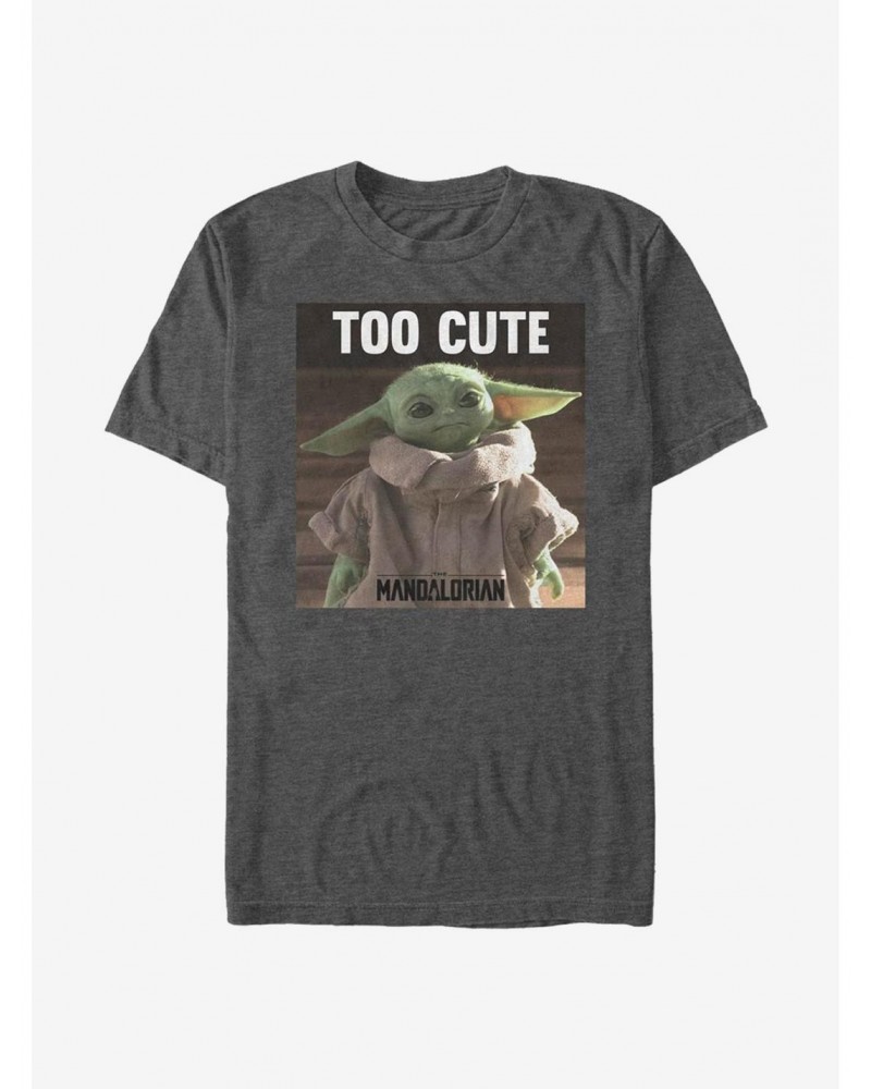 Star Wars The Mandalorian The Child Too Cute T-Shirt $6.06 T-Shirts