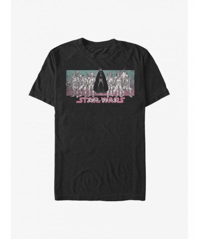 Star Wars: Visions Group Lineup T-Shirt $5.28 T-Shirts