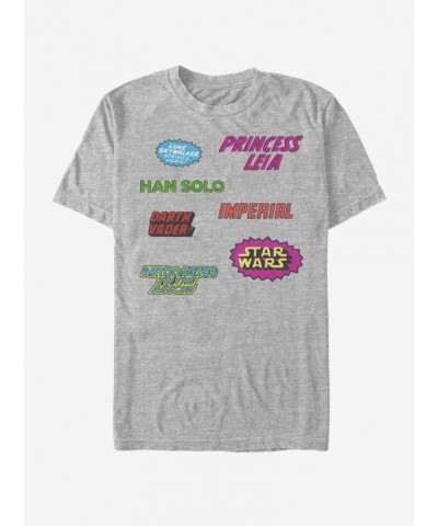 Star Wars Vintage Logos T-Shirt $5.59 T-Shirts