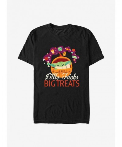 Star Wars The Mandalorian The Child Big Treats T-Shirt $7.77 T-Shirts