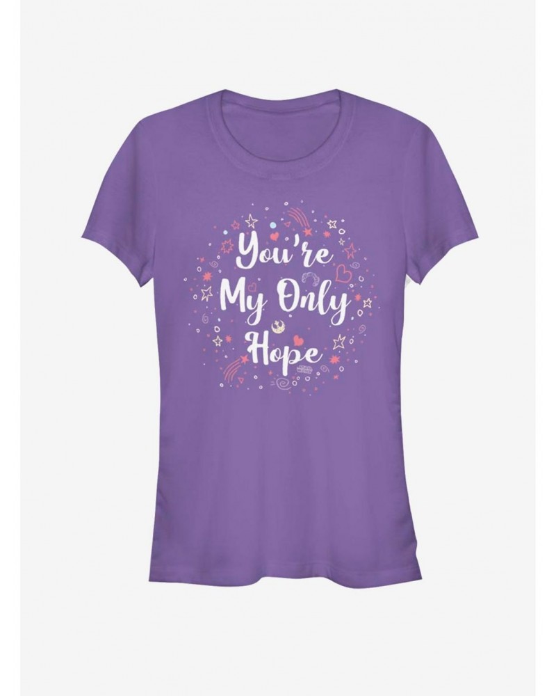 Star Wars Only Hope Girls T-Shirt $5.34 T-Shirts