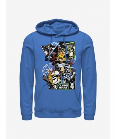 Star Wars The Clone Wars Hoodie Flush Hoodie $11.14 Hoodies