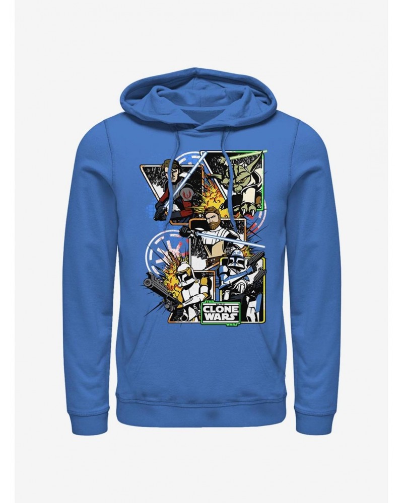 Star Wars The Clone Wars Hoodie Flush Hoodie $11.14 Hoodies