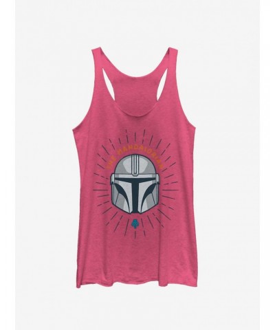 Star Wars The Mandalorian Simple Shield Girls Tank $9.32 Tanks