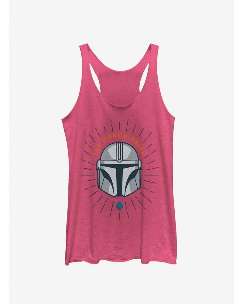 Star Wars The Mandalorian Simple Shield Girls Tank $9.32 Tanks