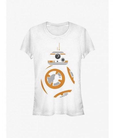 Star Wars BB8 Portrait Girls T-Shirt $5.34 T-Shirts