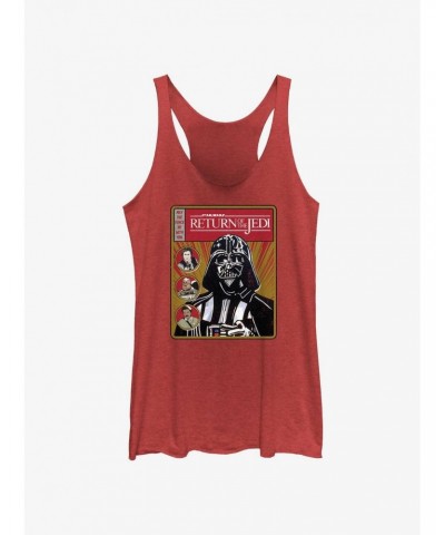 Star Wars Return of the Jedi 40th Anniversary Darth Vader Cover Girls Tank $8.91 Tanks