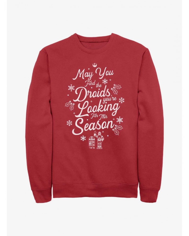 Star Wars Found Droids Sweatshirt $13.58 Sweatshirts